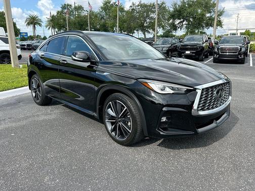 Black Obsidian 2023 INFINITI QX55 LUXE