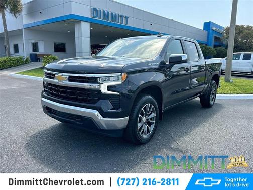 Dark Ash Metallic 2023 Chevrolet Silverado 1500 LT