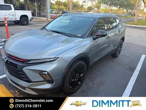 Sterling Gray Metallic 2024 Chevrolet Blazer LT