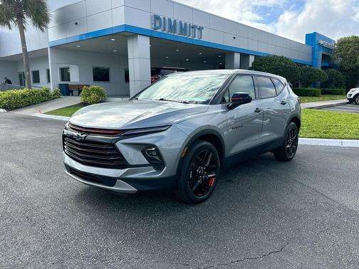 Sterling Gray Metallic 2024 Chevrolet Blazer LT