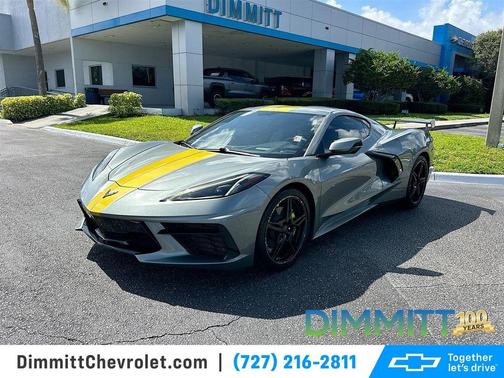 Gray Metallic 2023 Chevrolet Corvette Stingray w/2LT