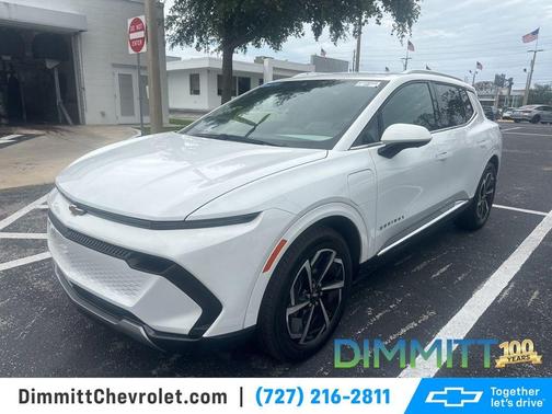 Summit White 2025 Chevrolet Equinox EV LT 2