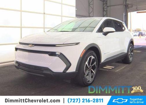 Summit White 2025 Chevrolet Equinox EV LT 2