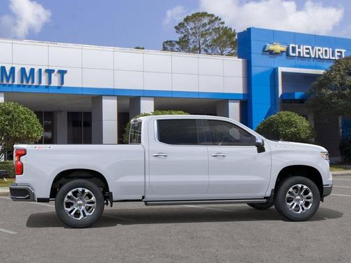 Polar White 2026 Chevrolet Silverado 1500 LTZ