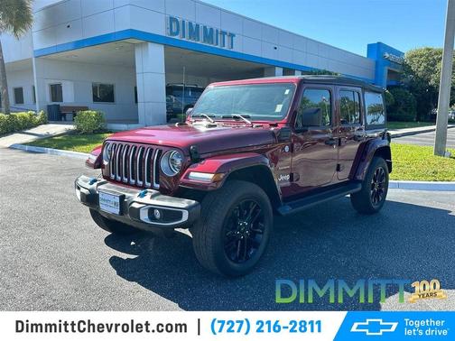 Snazzberry Pearlcoat 2022 Jeep Wrangler Unlimited 4xe Sahara