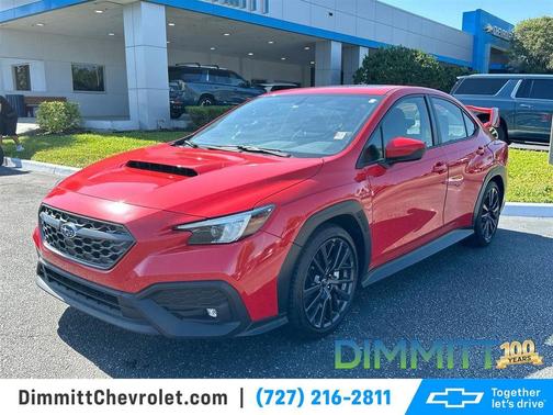 Ignition Red 2023 Subaru WRX Premium