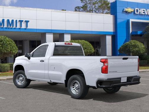 Summit White 2026 Chevrolet Silverado 1500 WT