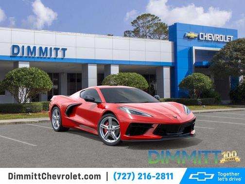 Torch Red 2026 Chevrolet Corvette Stingray w/1LT