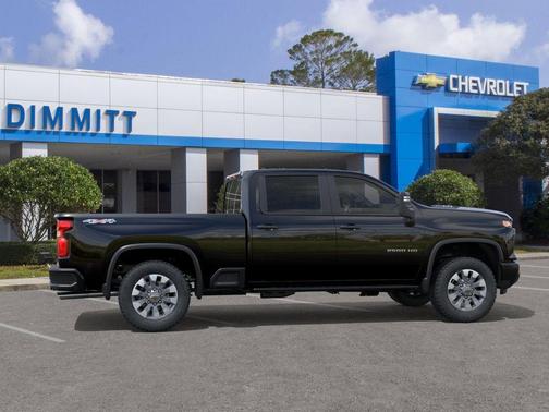Black 2026 Chevrolet Silverado 2500 Custom