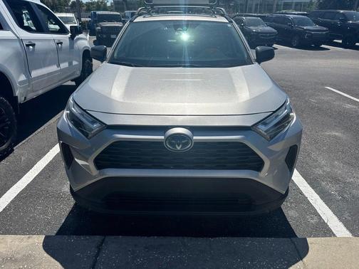 Silver Sky Metallic 2024 Toyota RAV4 Hybrid LE