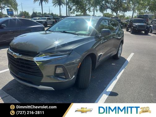 Nightfall Gray Metallic 2019 Chevrolet Blazer 1LT