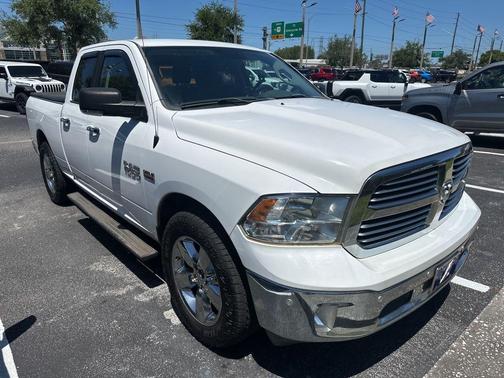 Bright White Clearcoat 2017 RAM 1500 Big Horn