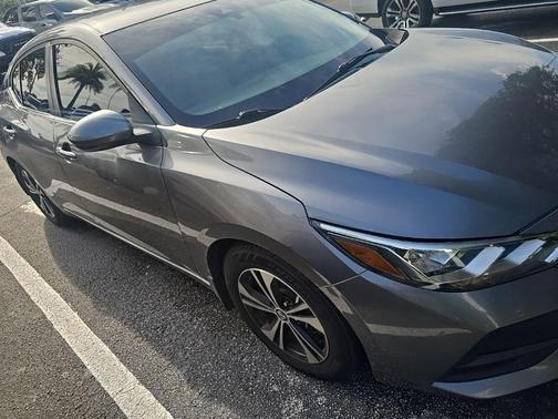 Gun Metallic 2022 Nissan Sentra SV