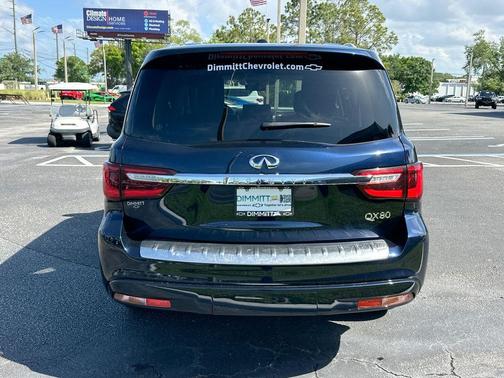 Hermosa Blue 2024 INFINITI QX80 Luxe