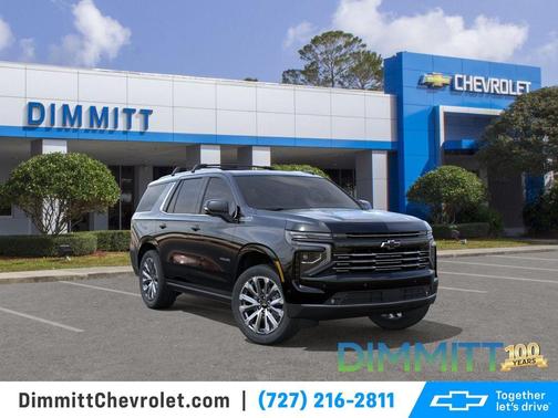 Black 2026 Chevrolet Tahoe High Country