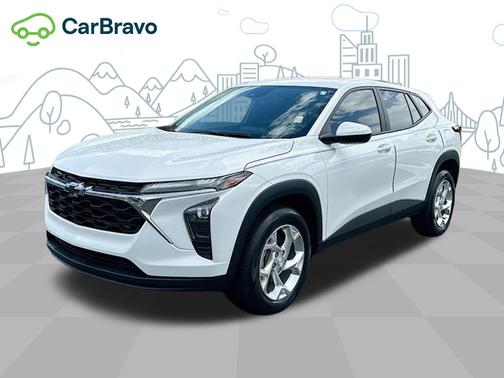 Summit White 2024 Chevrolet Trax LS