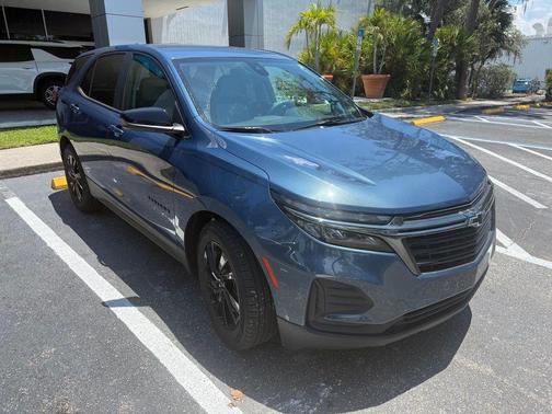 Lakeshore Blue Metallic 2024 Chevrolet Equinox LS