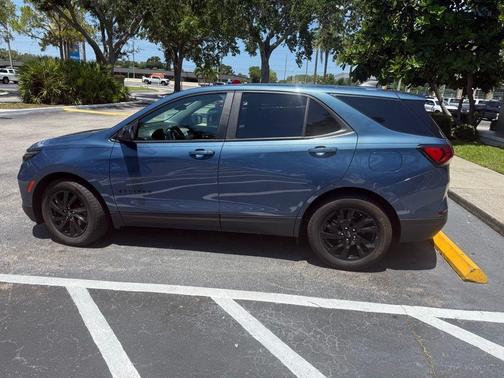 Lakeshore Blue Metallic 2024 Chevrolet Equinox LS