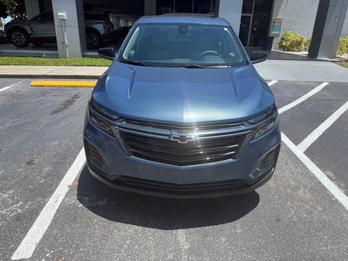Lakeshore Blue Metallic 2024 Chevrolet Equinox LS
