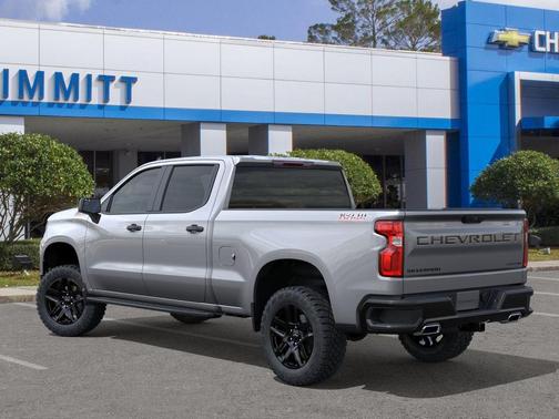 Sterling Gray Metallic 2026 Chevrolet Silverado 1500 Custom Trail Boss