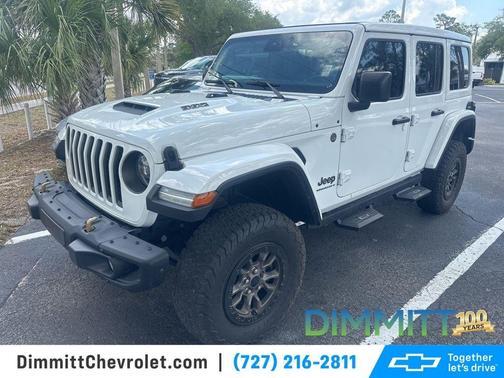 Bright White Clearcoat 2023 Jeep Wrangler Rubicon 392