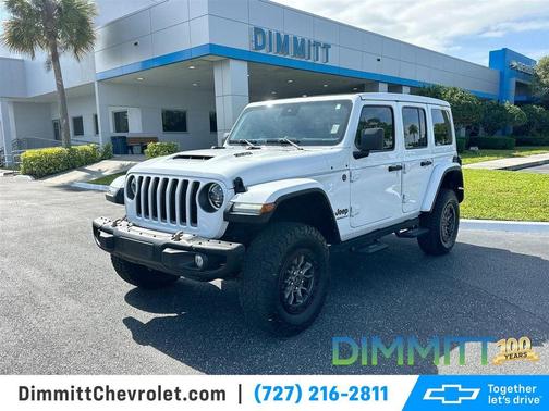 Bright White Clearcoat 2023 Jeep Wrangler Rubicon 392