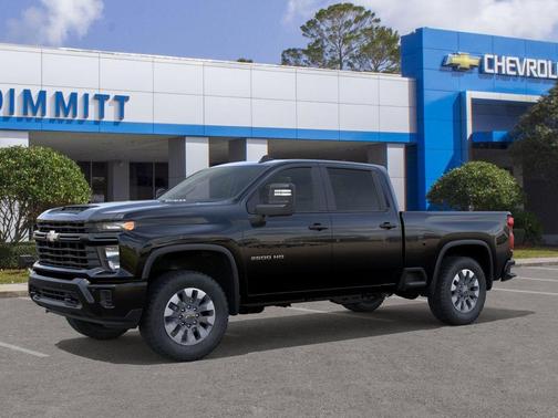 Black 2026 Chevrolet Silverado 2500 Custom