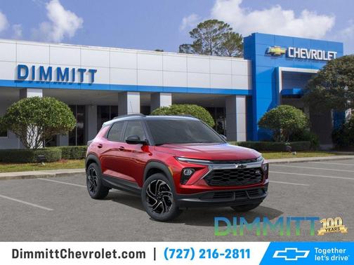 Red 2026 Chevrolet Trailblazer RS