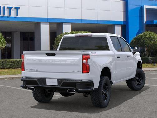 Summit White 2026 Chevrolet Silverado 1500 Custom Trail Boss