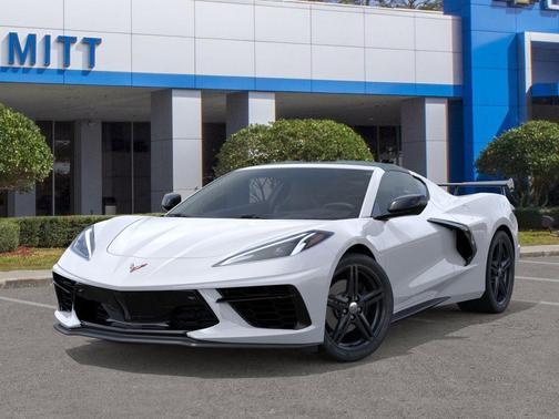 Arctic White 2026 Chevrolet Corvette Stingray w/2LT