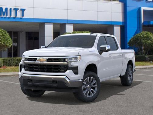 Summit White 2026 Chevrolet Silverado 1500 LT