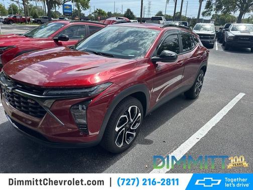 Crimson Metallic 2024 Chevrolet Trax 2RS