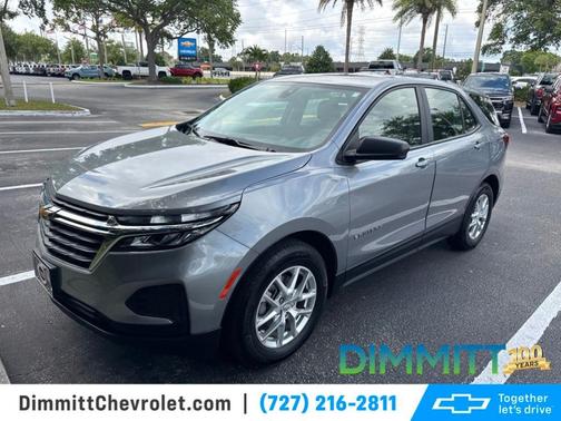 Sterling Gray Metallic 2024 Chevrolet Equinox LS