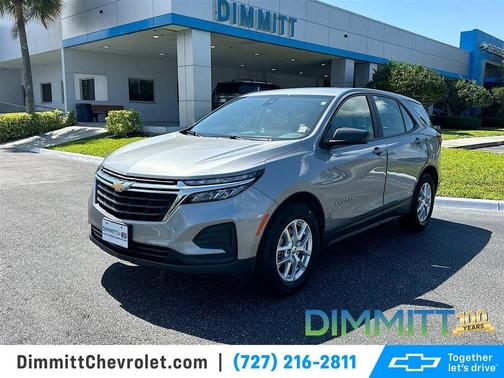 Sterling Gray Metallic 2024 Chevrolet Equinox LS