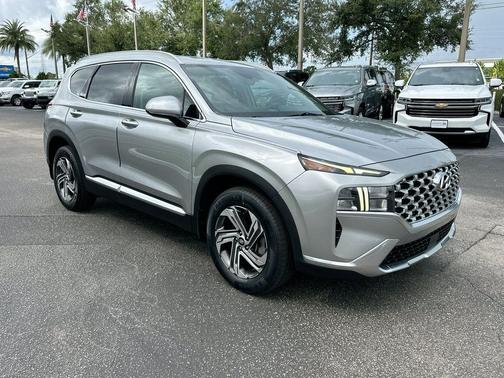 Shimmering Silver Pearl 2022 Hyundai SANTA FE SEL