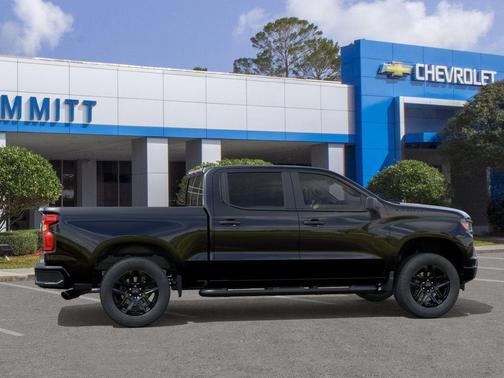 Black 2026 Chevrolet Silverado 1500 Custom