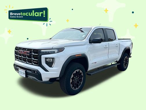 Summit White 2026 GMC Canyon AT4