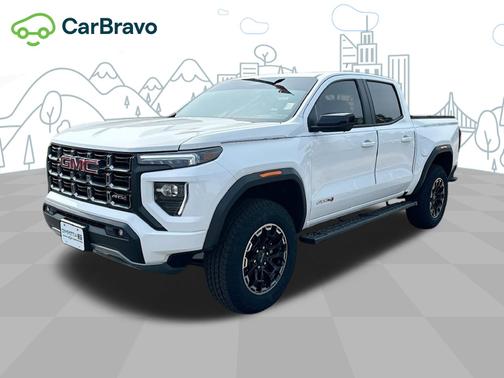 Summit White 2026 GMC Canyon AT4