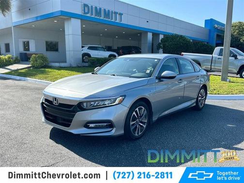 Lunar Silver Metallic 2020 Honda Accord Hybrid EX-L