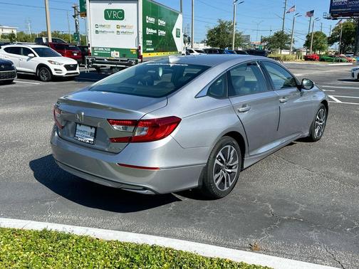 Lunar Silver Metallic 2020 Honda Accord Hybrid EX-L