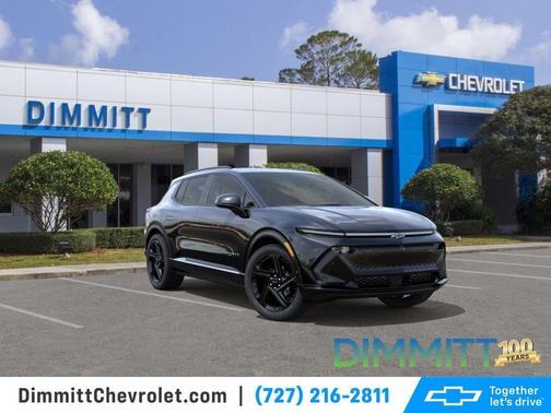 Black 2026 Chevrolet Equinox EV RS