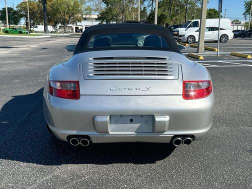 Arctic Silver Metallic 2008 Porsche 911 Carrera S Cabriolet