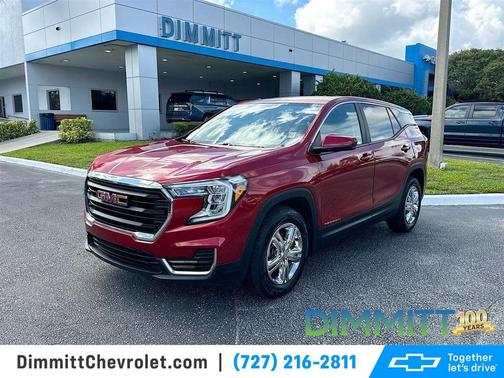 Volcanic Red 2023 GMC Terrain SLE