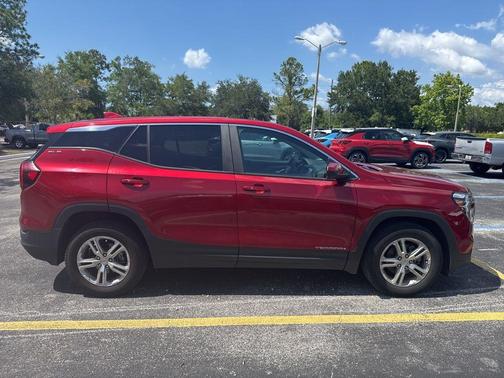 Volcanic Red 2023 GMC Terrain SLE