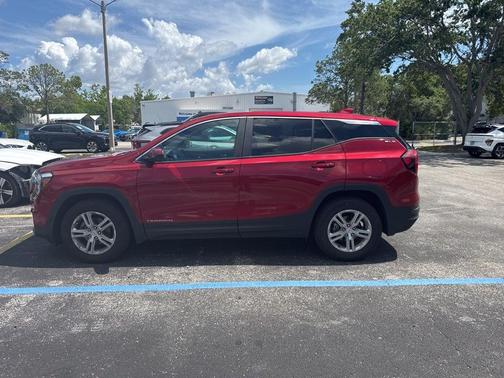 Volcanic Red 2023 GMC Terrain SLE