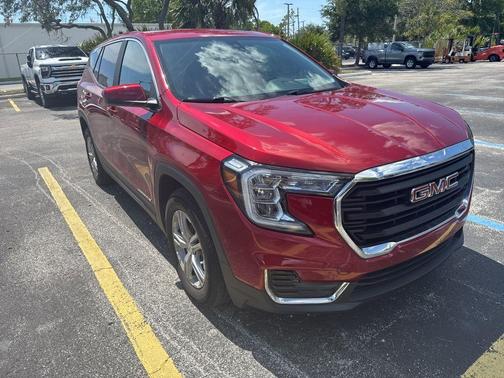 Volcanic Red 2023 GMC Terrain SLE