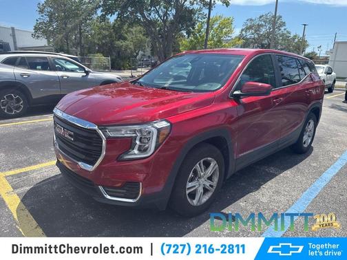 Volcanic Red 2023 GMC Terrain SLE