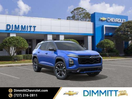 Blue 2026 Chevrolet Equinox RS