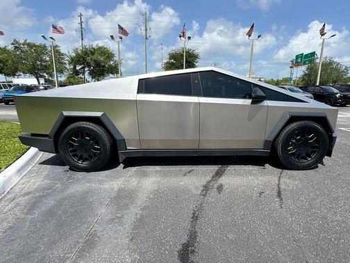 Silver 2024 Tesla Cybertruck Base