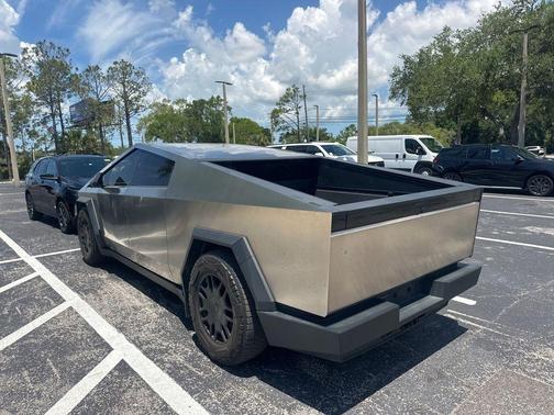 Silver 2024 Tesla Cybertruck Base